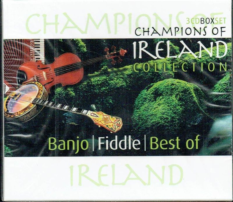 Champions Of Ireland - Sur Style "Banjo" "Fiddle" "Best of"  en 3 CD Audio