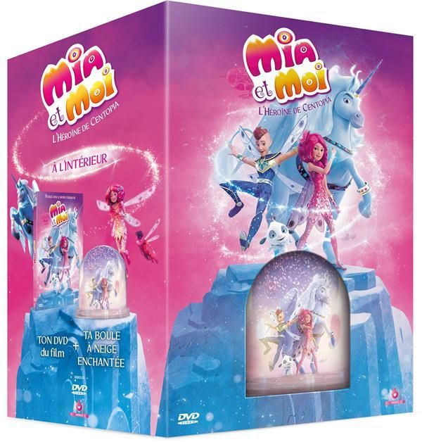 Coffret "Mia et Moi", L'Héroïne de Centopia, une Aventure Épique, un Voyage Palpitant et Féerique, une Boule à Neige Offert - 1 DVD