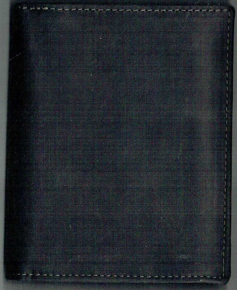 Porte-Feuille 120 Imprimé "Camion", De Couleur Noir Vieilli, Cuir de Vachette Système RFID Anti-Transfère CB, Vertical