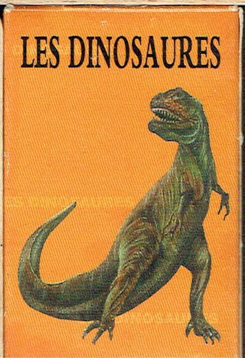 Jeu de Cartes "France Cartes" un Jeux des" 7 familles Dinosaures" avec coloris Orange, Convient aux Enfants Comme aux Ados pour une utilisation en Famille où avec ses Amis, de 2 joueurs ou plus.