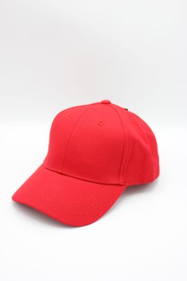 Une Casquette "Rouge" unique de Style Classique avec une Visière Rouge Bombée