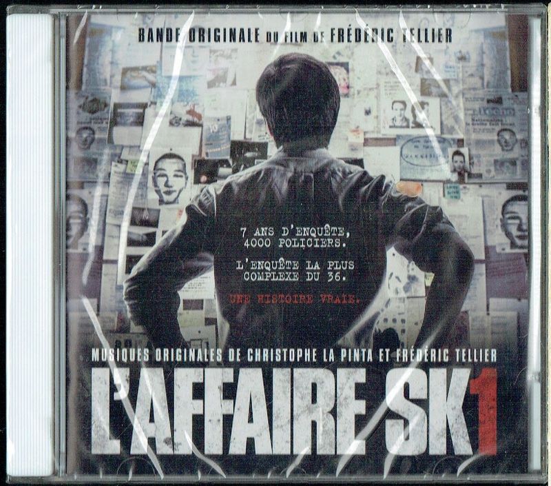 L'Affaire SK1 Musiques Originales de Christophe la Pinta et Frédéric Tellier, du Filml'Enquête la Plus complexe du 36 - 1 CD Audio