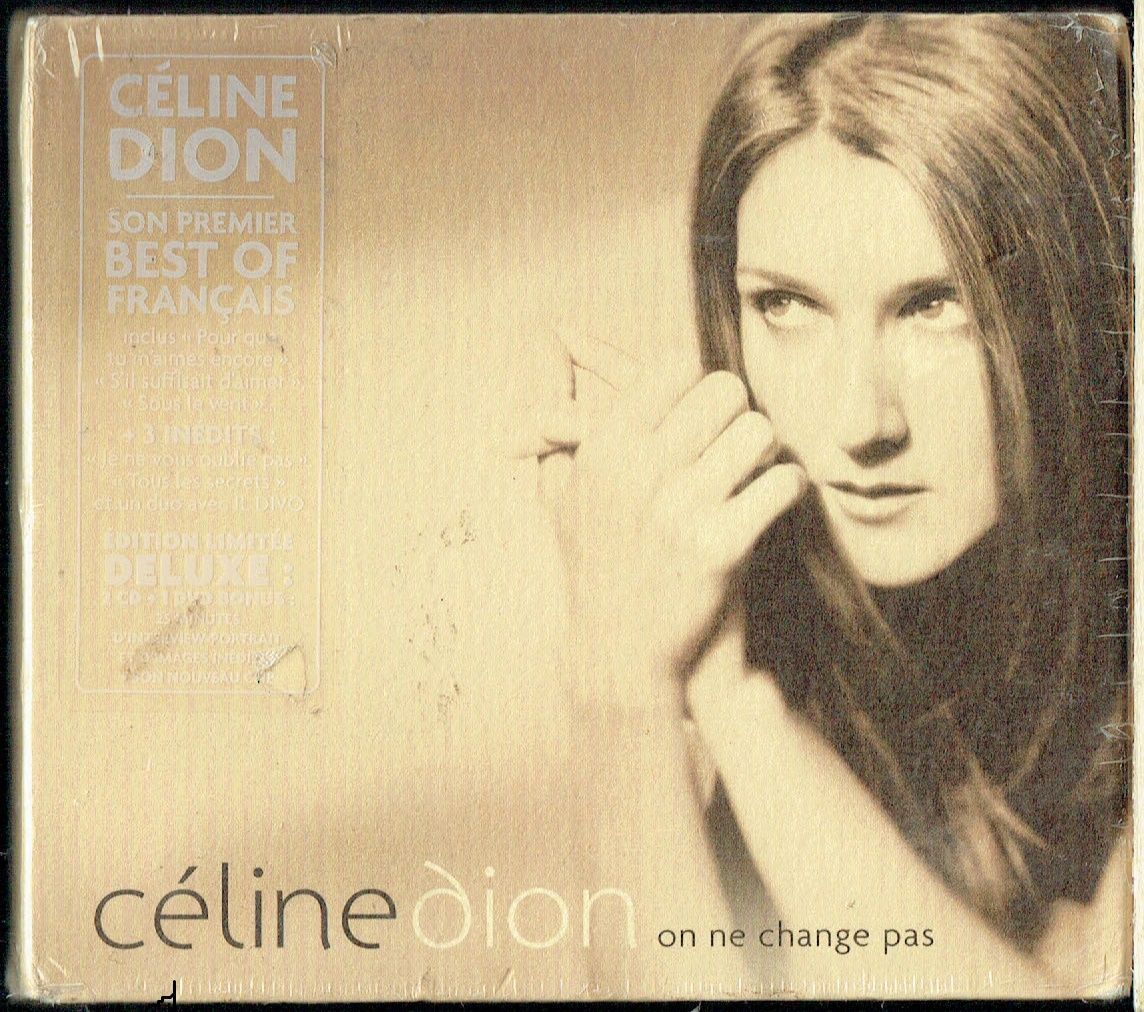 Céline Dion "On ne change pas" le premier 'Best Of' en français de Céline, regroupe des tubes comme...