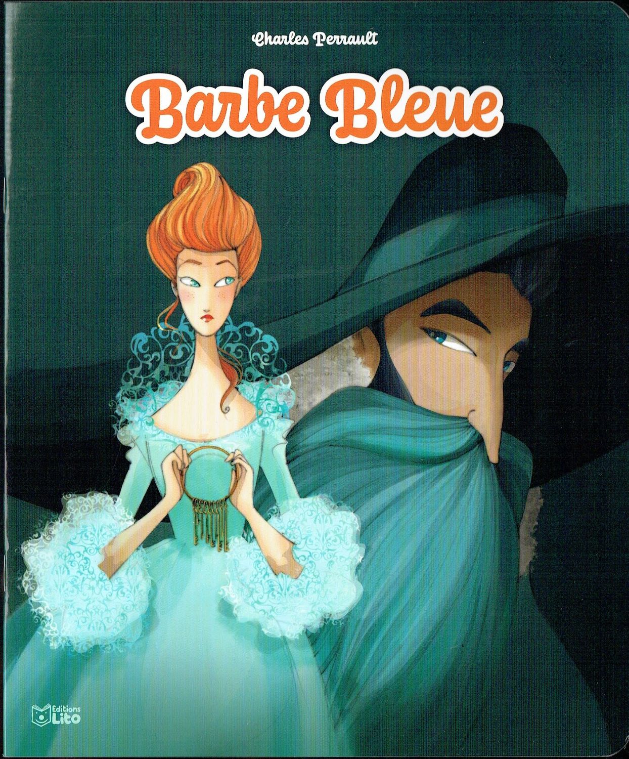 Les Mini Contes Classiques Adapté, "Barbe Bleue", un homme très riche qui, avait une énorme barbe bleue. Elle le rendait si laid que toutes les femmes... D'Après Charles Perrault