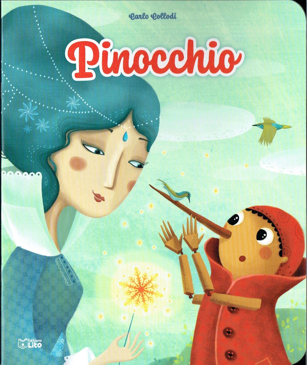Les Mini Contes Classiques Adapté, "Pinocchio", un vieux menuisier du nom de Geppetto, qui un beau jour taille un petit pantin de bois qu’il appelle... D'Après Carlo Colledi