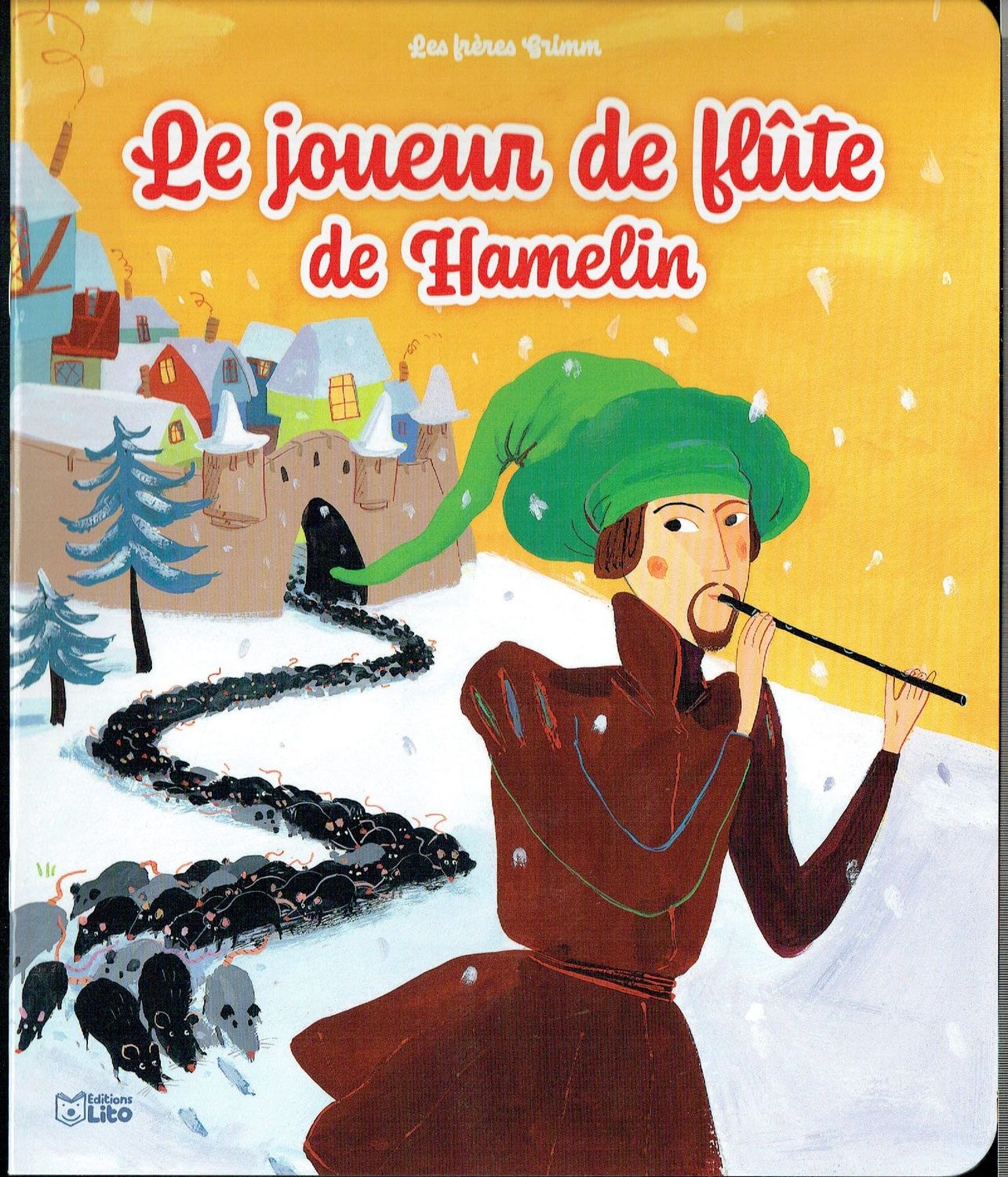 Les Mini Contes Classiques Adapté, "Le Joueur de Flûte de Hamelin", Dans cette Ville, envahie de... mais un Troubadour vint...  D'Après les Frères Grimm.