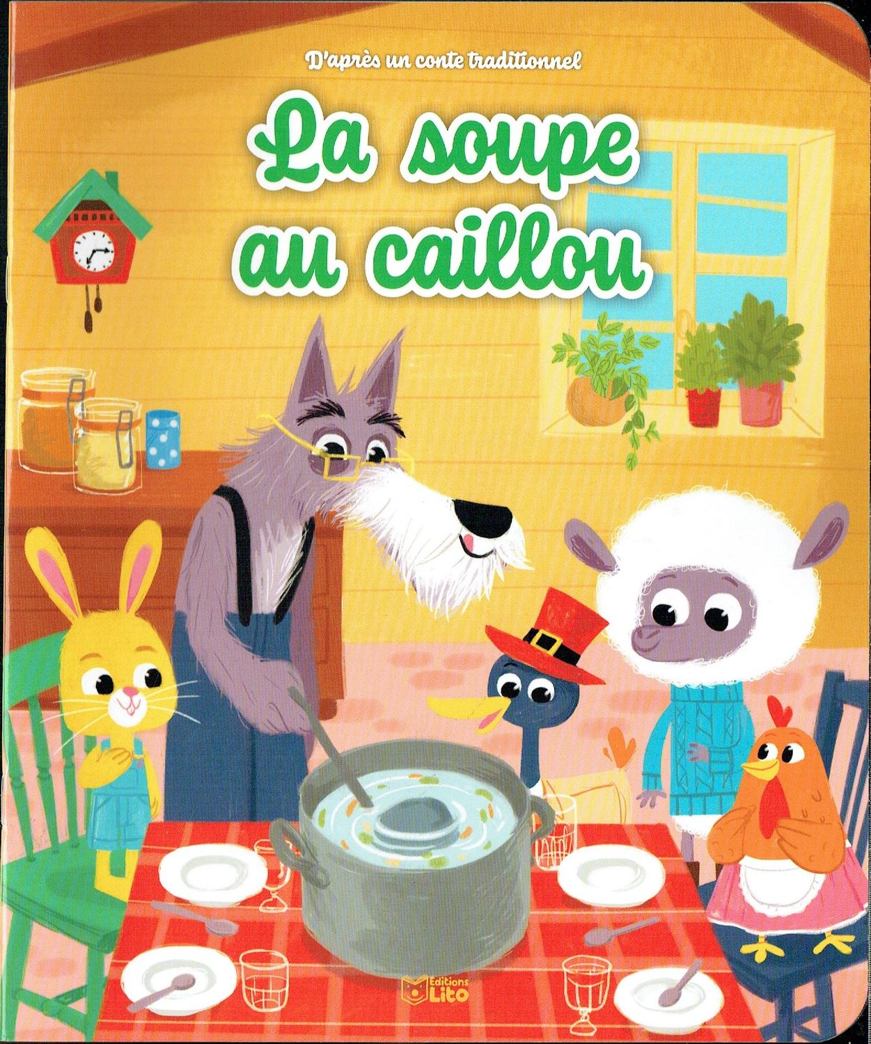 Les Mini Contes Classiques Adapté, "La Soupe au Caillou", Un Passant propose de Faire une Soupe, les villageois intrigués apportent...  D'Après un Conte Traditionnel.