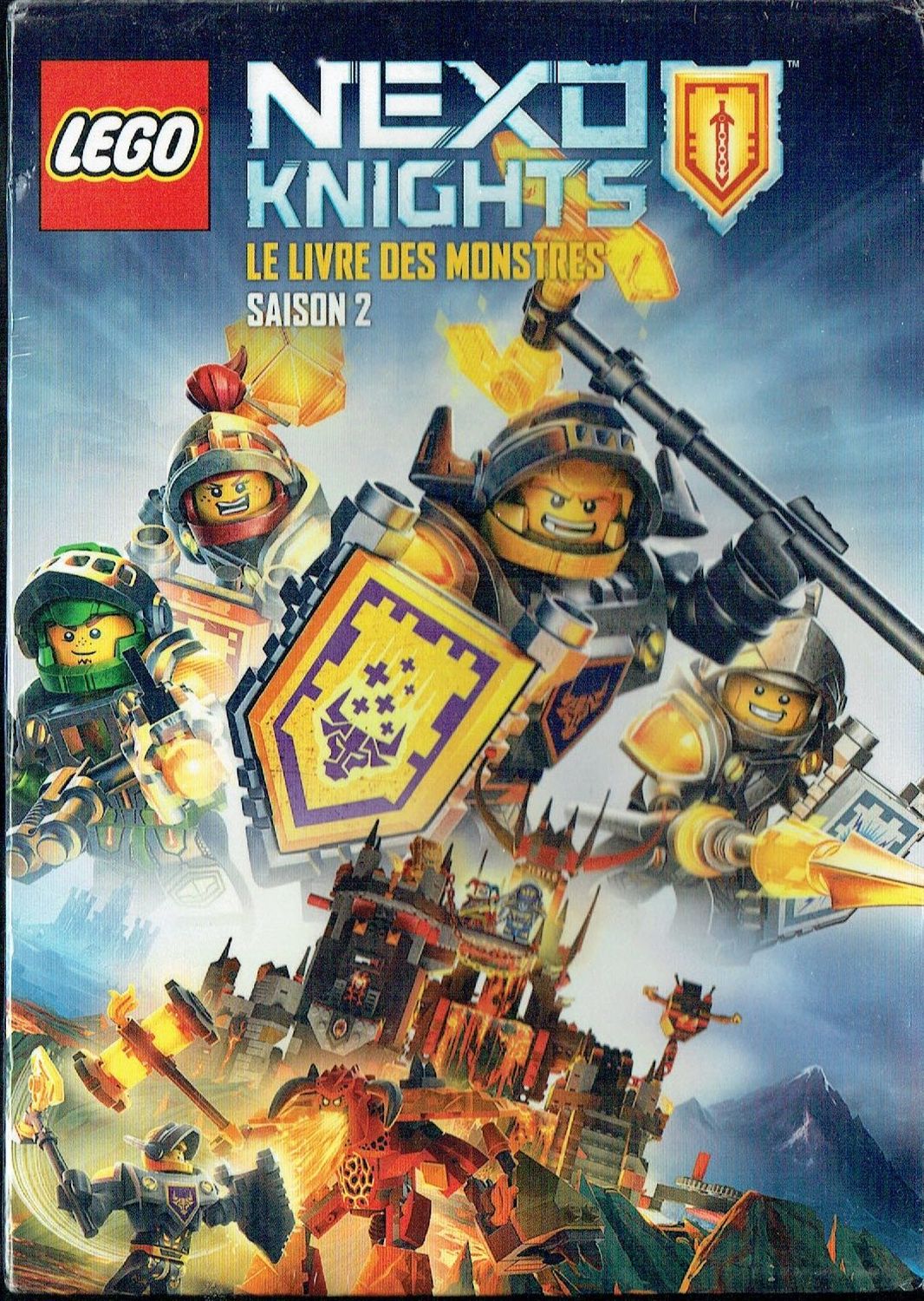 Coffret Nexo Knights LEGO Saisons 2,Le Livre des Monstres se Déchaîne, "Lego, Les Chevaliers Nexo Knights doivent Rassembler leurs Forces pour Vaincre la plus grande Menace du Royaume de Knighton