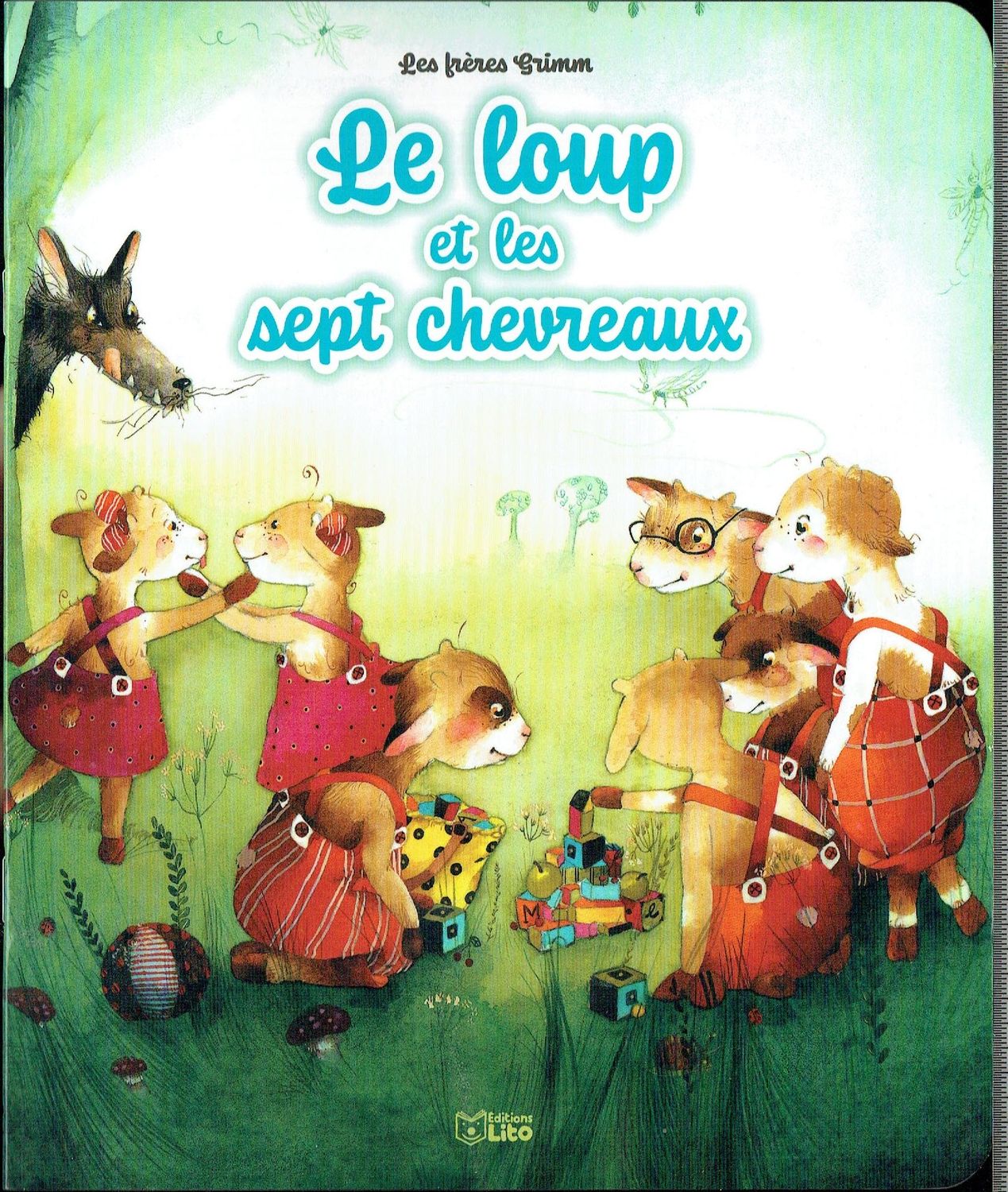 Les Mini Contes Classiques Adapté, "Le Loup et les Sept chevreaux", Une Maman Chèvre quitte sa maison pour la Forêt laissant ses Chevreaux... D'Après les Frères Grimm.