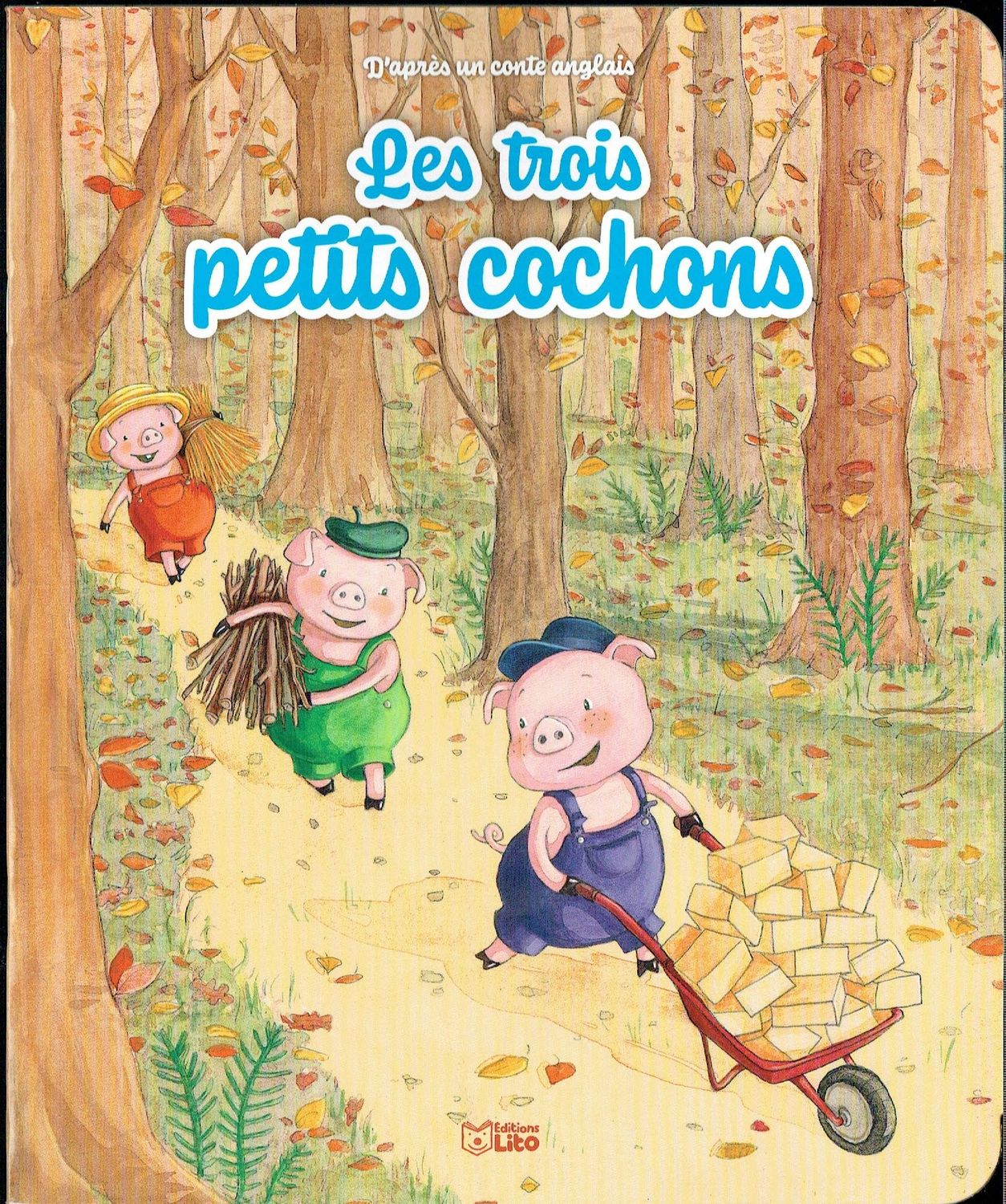 Les Mini Contes Classiques Adapté, "Les Trois Petits Cochons", Une Maison Trop Petite, Chacun Construire leur Maison, mais un Grand... D'Après un Conte Anglais.