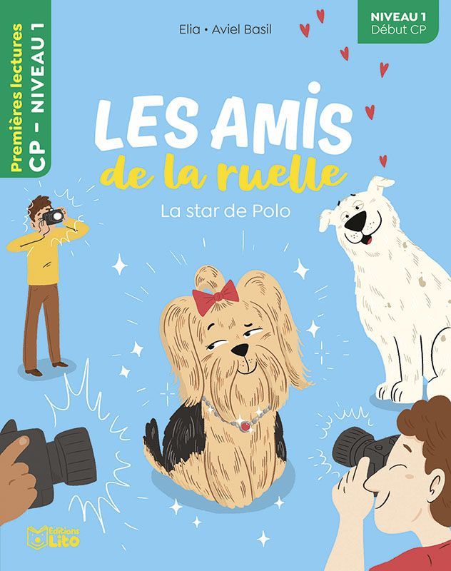 Premières Lectures, "Niveau 1 Début CP", Série "Les Amis de la Ruelle", La Star de Polo, avec une Fiche Pédagogique.