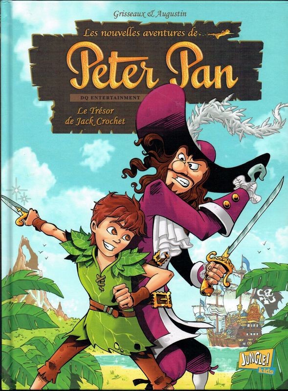 Bandes Dessinées "Peter Pan", Le Trésor de Jack Crochet