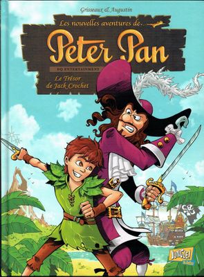 Bandes Dessinées "Peter Pan", Le Trésor de Jack Crochet