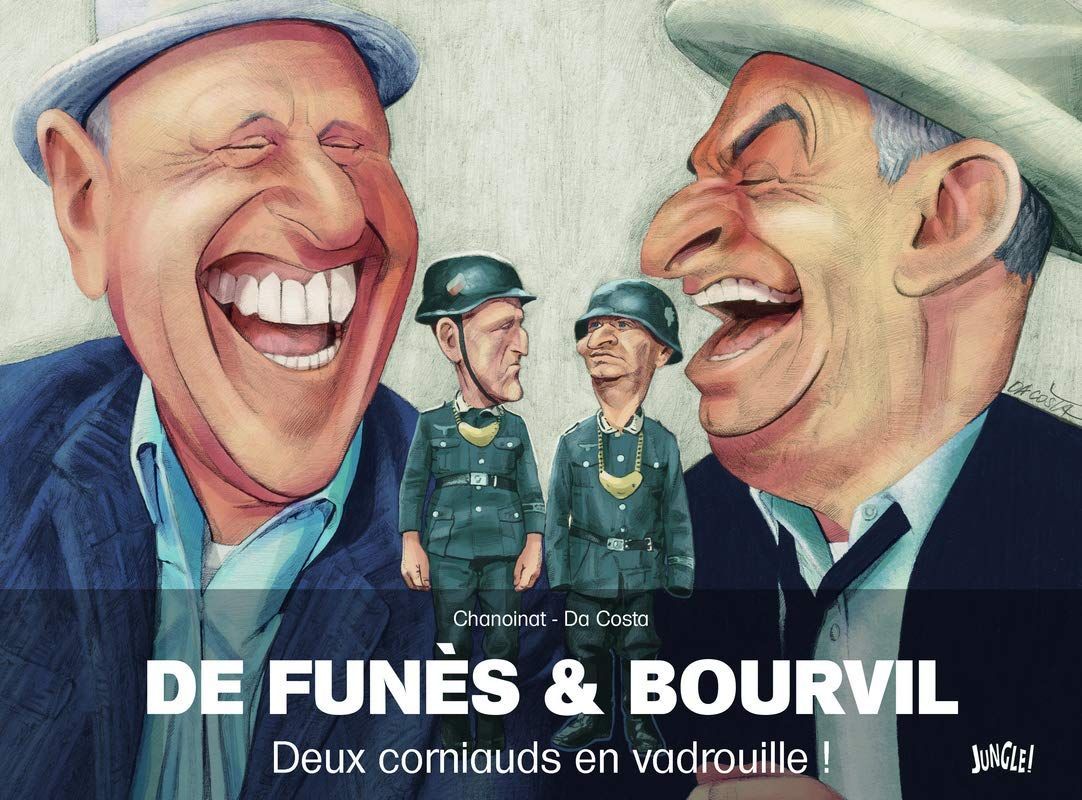 En BD Deux Corniaud en Vadrouille "De Funès & Bourvil", Patrimoine Cinématographique. Si vous les Associez au Réalisateur Gérard Oury cela donne Deux Chefs-d’œuvre de la Comédie