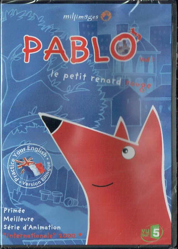 Coffret du Film Pablo , Le Petit Renard Rouge & Les 25 chansons Karaokés et des Jeux de tes Personnages Préférés sur 2 DVD