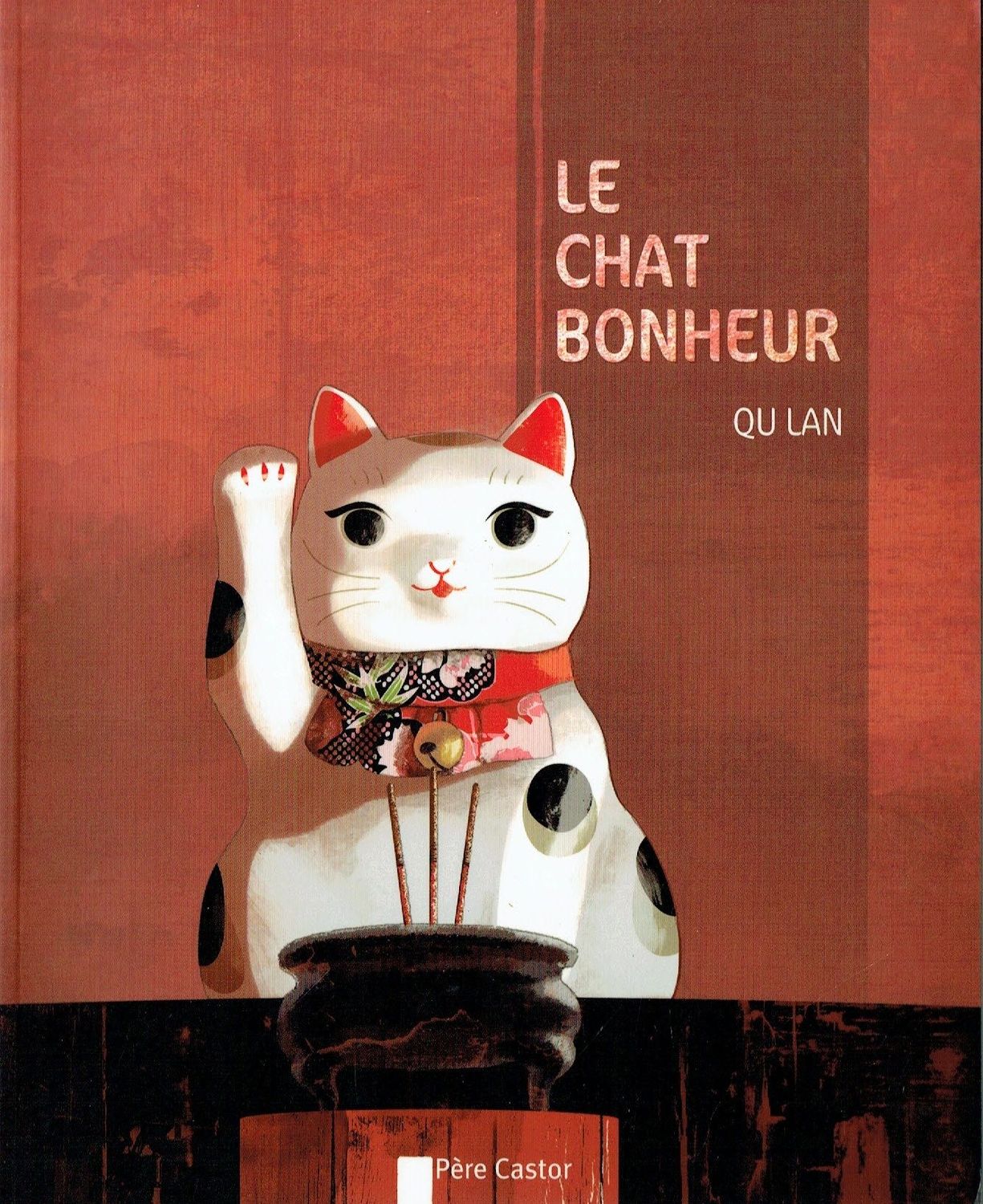 Au Japon, "Le Chat Bonheur", Une Légende Raconte, Remercier son Maître, une Grue apporte un...
