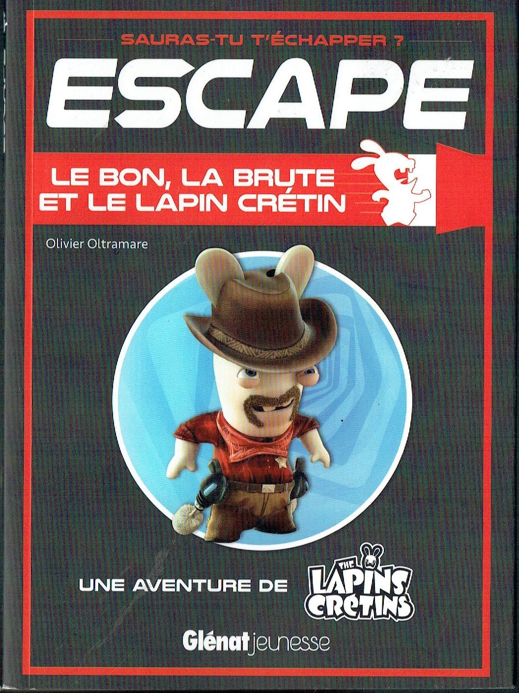 Une Aventure de Lapins Crétins, "LE Bon, La Brute et Le Lapins Crétins", Prisonnier du Far West, dans la ville de Rabbitown, sauras-tu t’échapper ?...