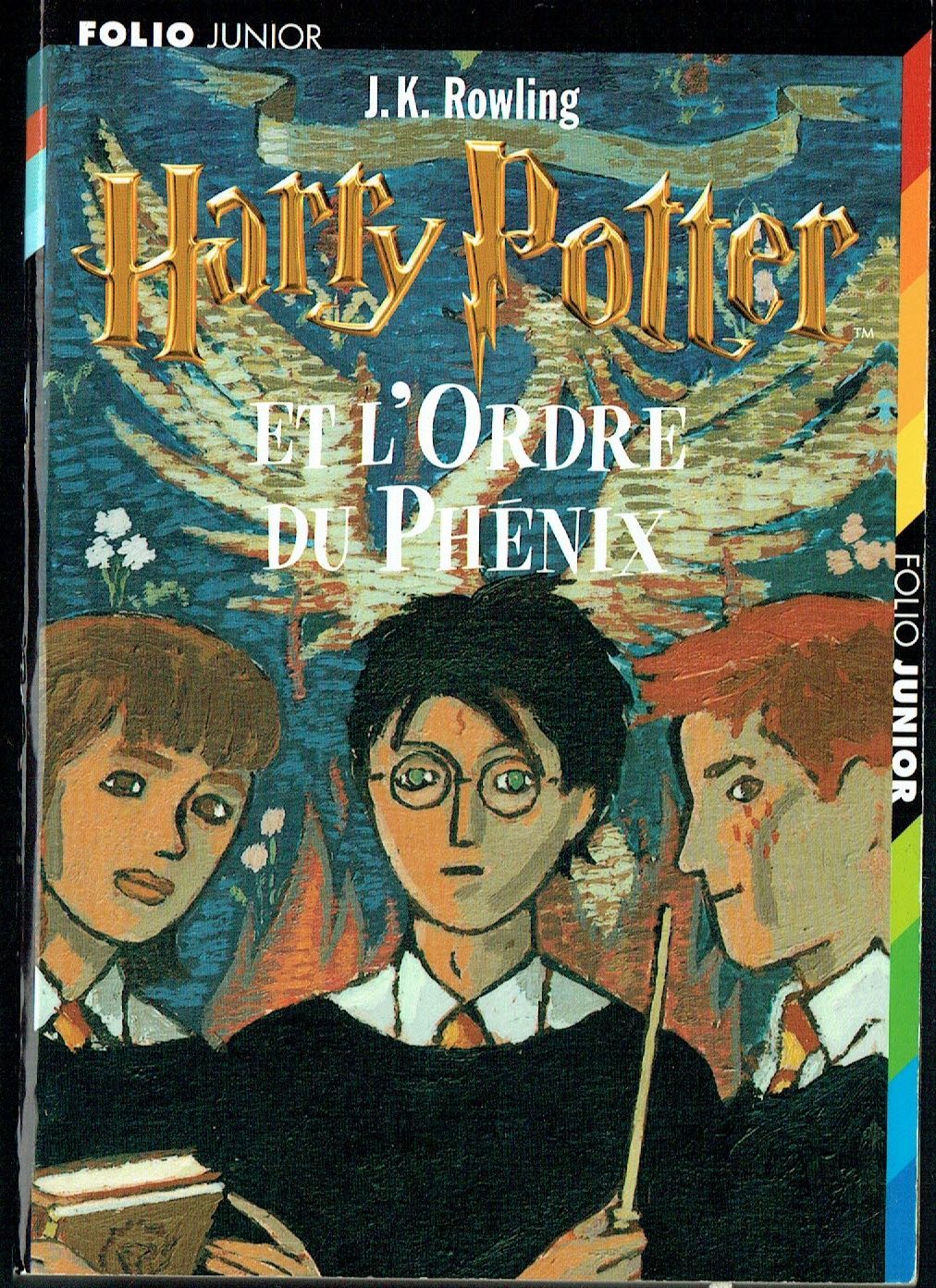 Harry Potter Tome 5,  "Et L'Ordre du Phénix", La Perspective des Examens et ces Étranges Cauchemars... Série Poche +1000 Pages
