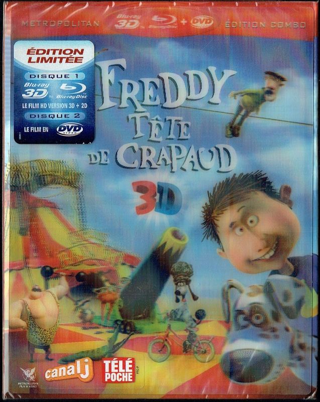 Coffret Édition Limitée, Coffret Édition Limitée, "Freddy Tête de Crapaud", Découvrez les Aventures de Victor et ses Amis dans le Conte délirant Imaginé par Ole Lund Kiregaard, le Tout en 3D...