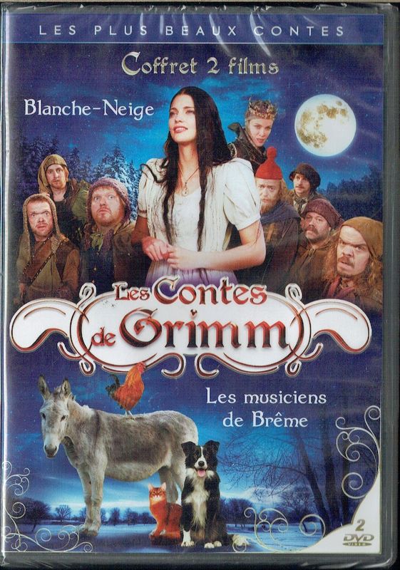 Coffret 2 Films, "Blanche Neige" & "Les Musiciens de Brême", les plus Beaux Contes de Grimm, Plongez dans un univers Inconnu et Fascinant mêlant... 1 DVD