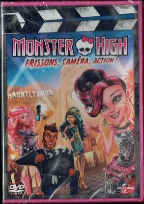 Monster High, Monster High, "Frissons Caméra Action", Draculaura est-elle l'Héritière du Trône Vampire ? Mais la sélection des Reine Potentielles n'est pas... Déroulez le Tapis noir... DVD