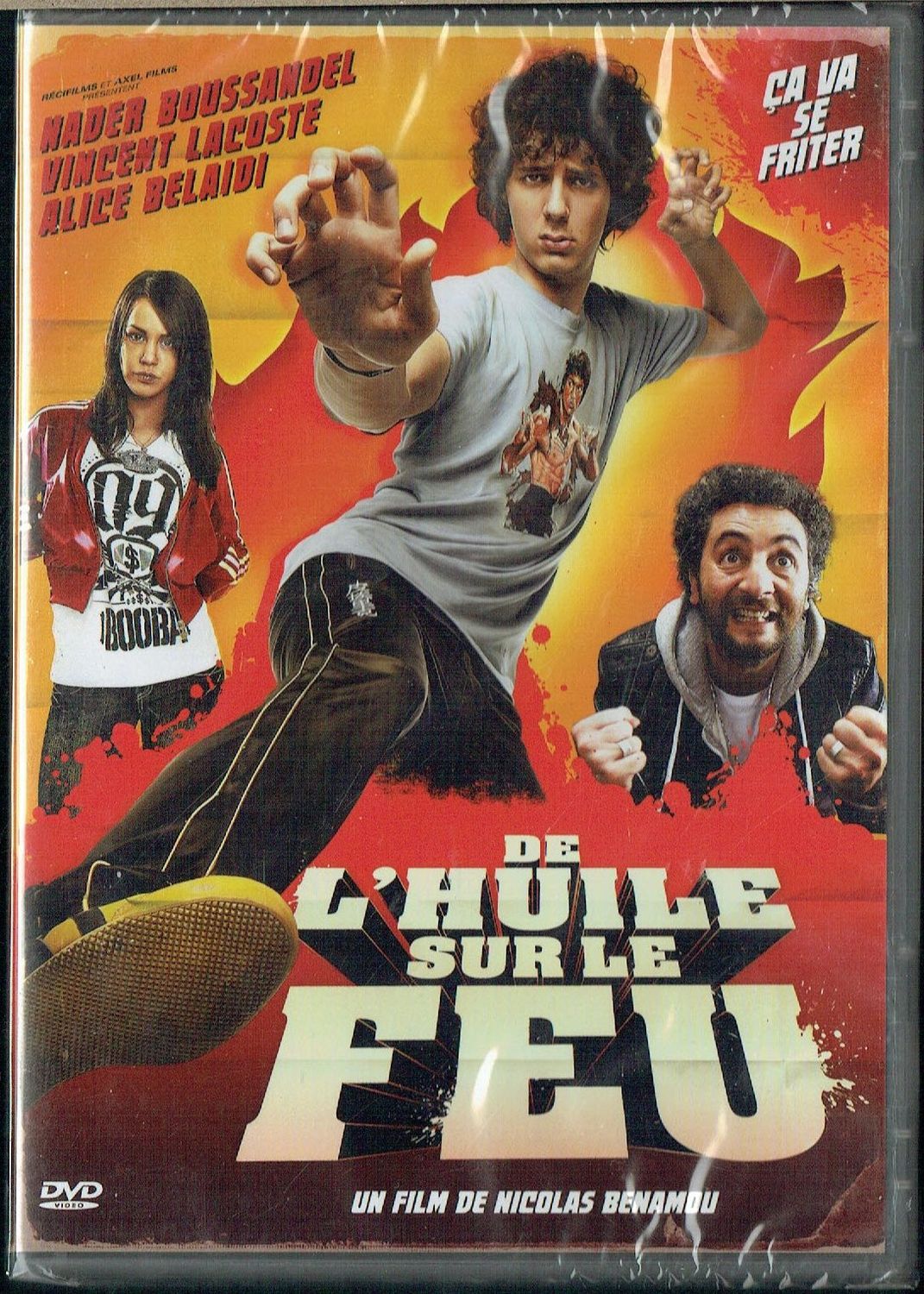 Comédie Fast Food, Comédie Fast Food, "De l'Huile sur le Feu", Deux Restaurants se Déclare la Guerre est Déclarée parce que le chien a disparu ... 1 DVD