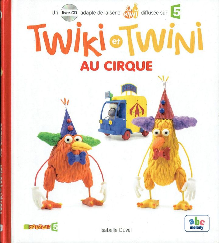 Un Livre + CD-Audio, "Twiki & Twini", Au Cirque Idéal Premier Pas Apprendre l'Anglais, à Lire où à Écouter... 1 CD-Audio...