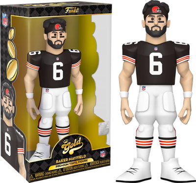Figurine Funko -  Footballeur Baker Mayfield N°6 - Haut de 30 cm