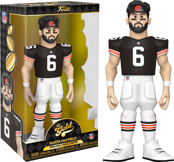 Figurine Funko -  Footballeur Baker Mayfield N°6 - Haut de 30 cm