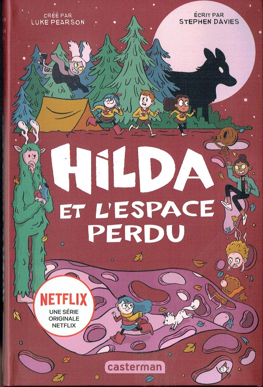 Collection Netflix, "Hilda et l'Espace Perdu", Exploratrice, Aventurière, Dessinatrice, Hilda la Copine de toutes les Créatures de la Vallée...