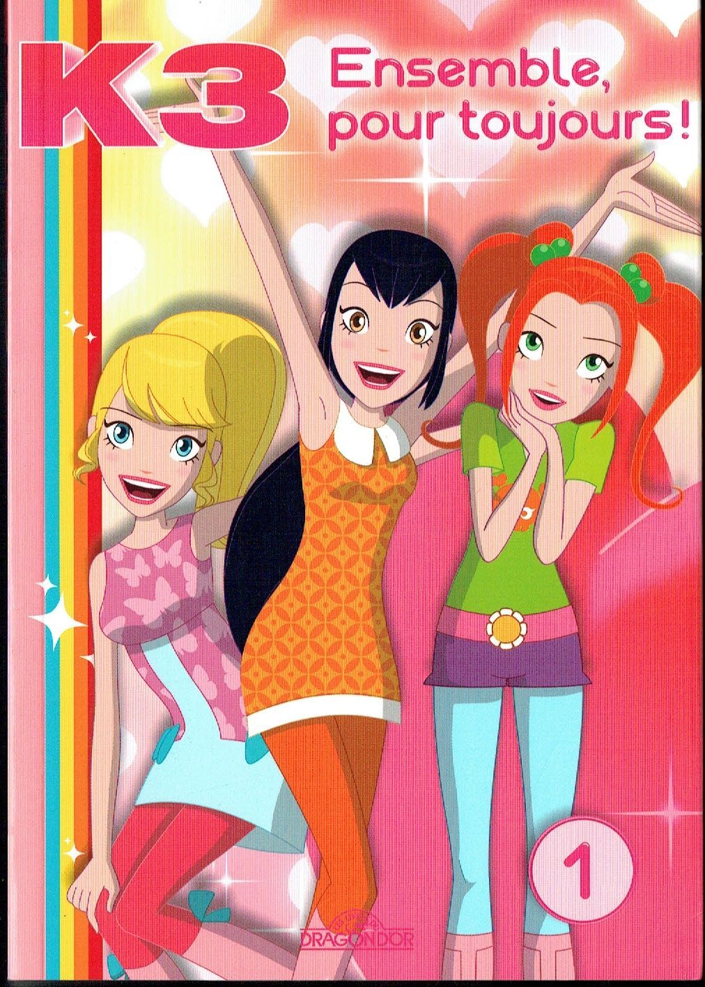 Inspirées de la Série Animée K3, Tome 1, "Ensemble pour Toujours", Le Garde du Corps, protection suite à un Fan Bob... 4 ever et un Fan Rêve de prendre...