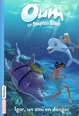 Oum Le Dauphin Blanc, "Igor, un Ami en Danger", Yann et Auru surf sur le Lagon Polynésien, alors un Dauphin les attaque, très Agressif...