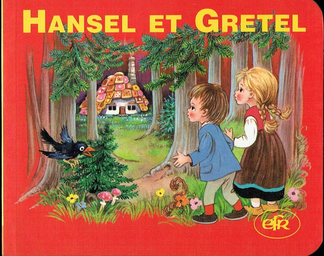 Les Petits Contes Classiques Anciens 1997, "Hansel & Gretel", Cartonné & Illustration Remarquable...