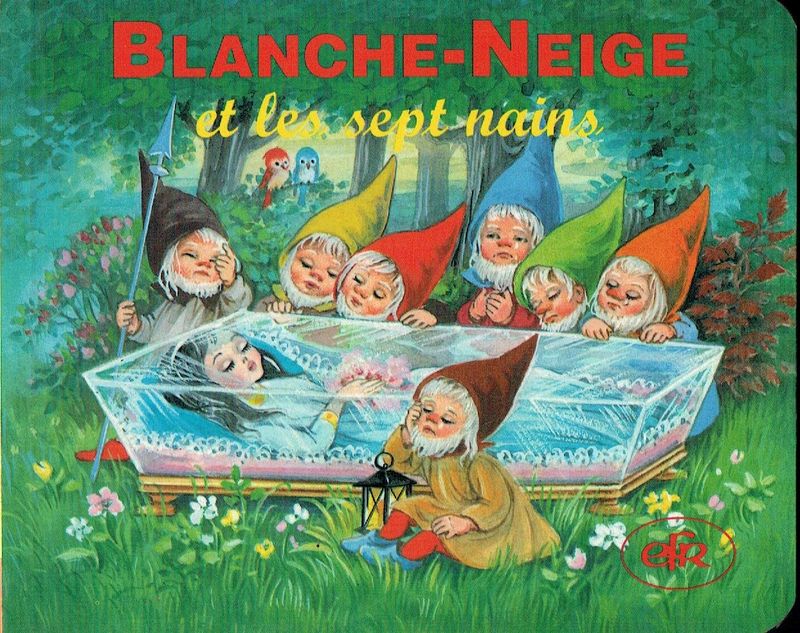 Les Petits Contes Classiques Anciens 1997, "Blanche Neige et les Sept Nains", Cartonné & Illustration Remarquable...