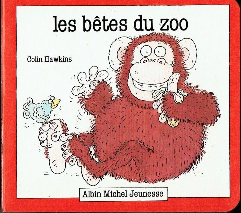 Collecteur 1985, "Les Bêtes du Zoo",  Illustrations Remarquable et le nom de la bête qui l'accompagne, nous Donne ...