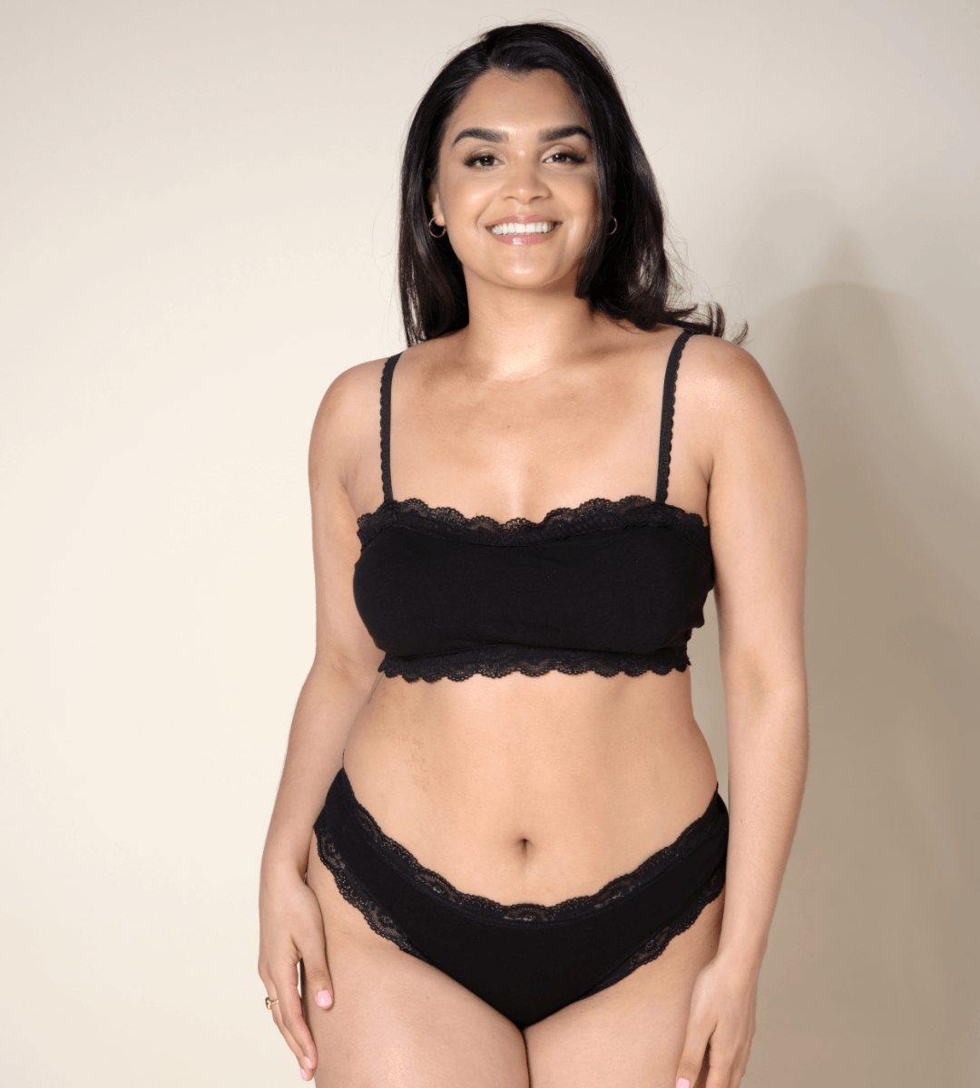 Cotton Bandeau Bra