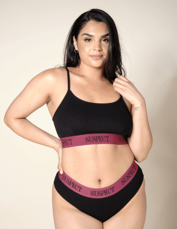 Suspect Tape Crop Top