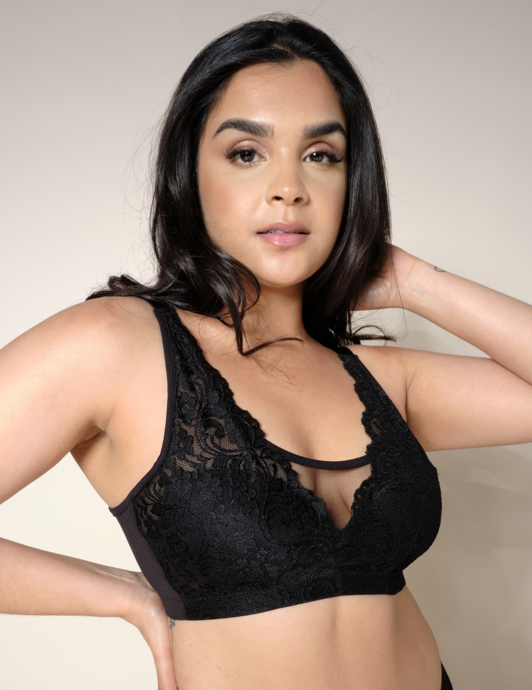 Lace & Mesh Bralette