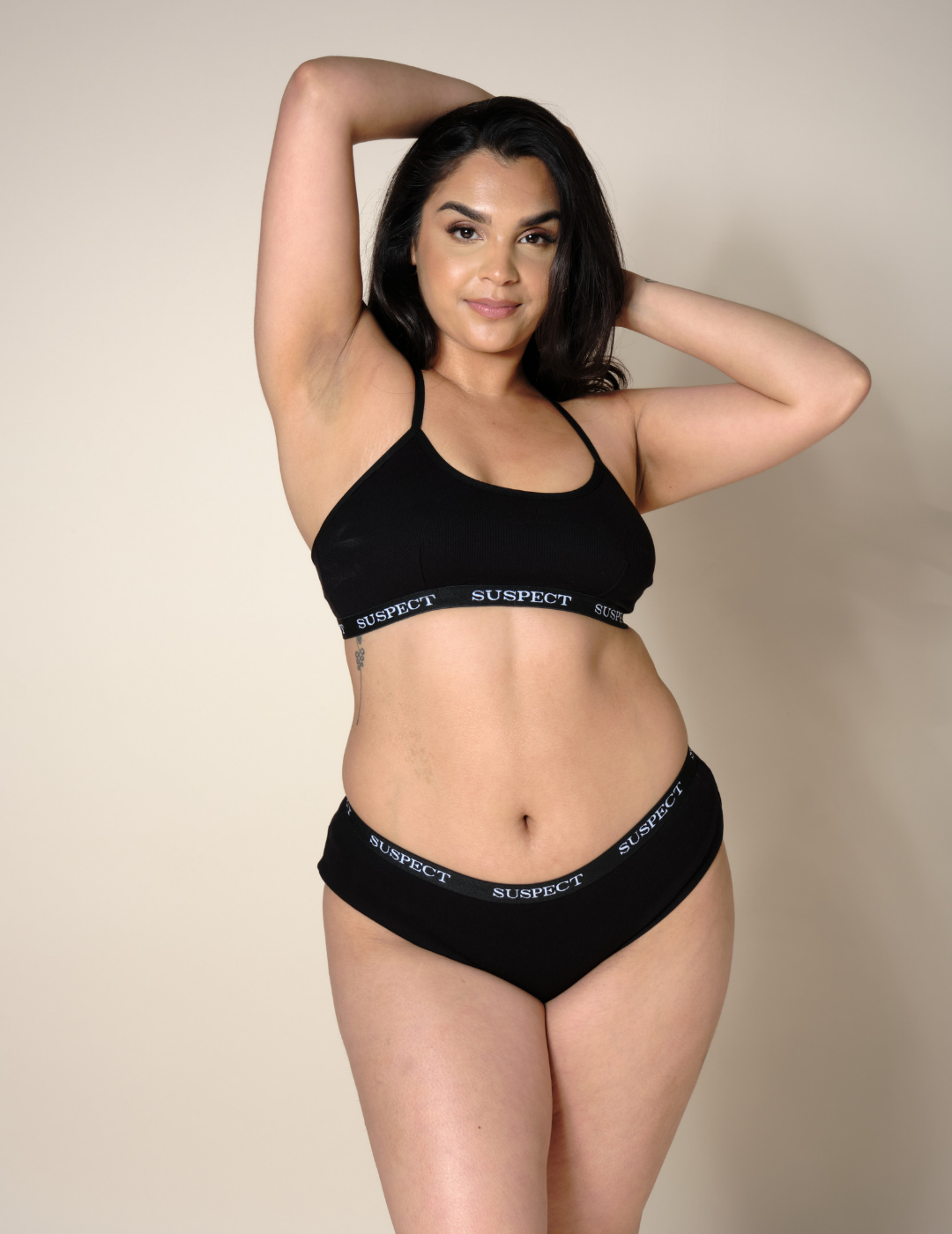 Suspect Tape Cross Back Bralette
