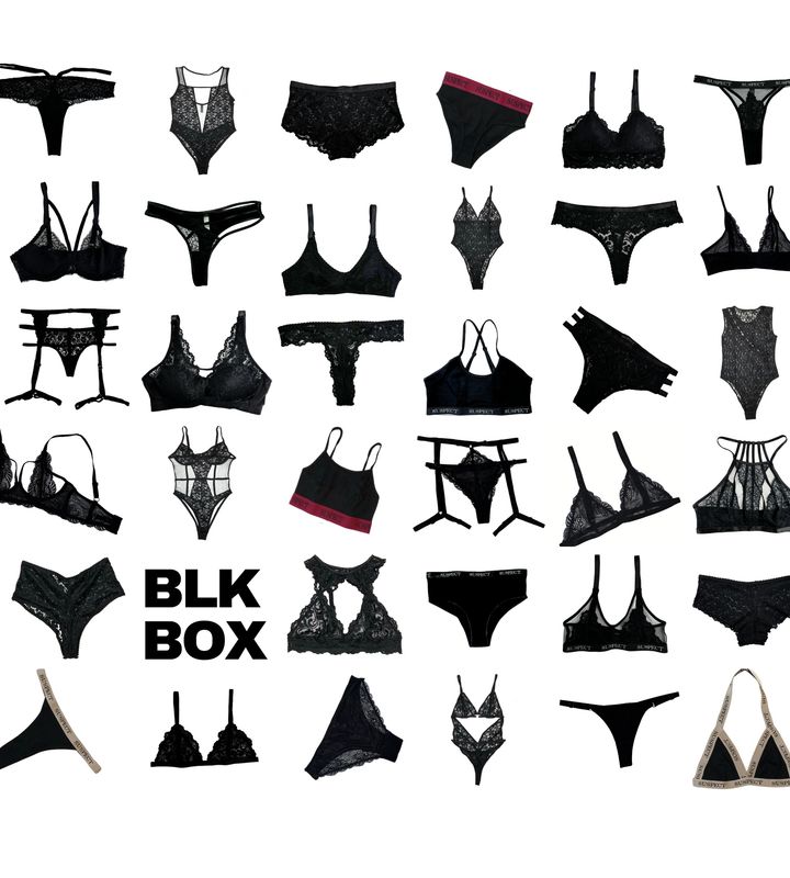 LINGERIE MYSTERY BAG - BLK MIX