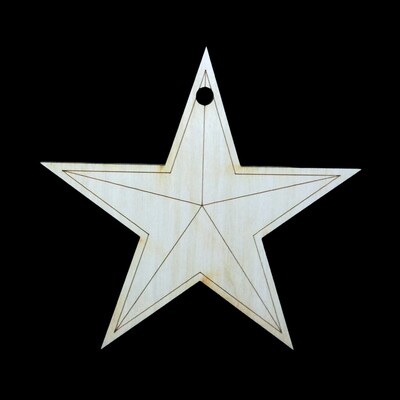 Texas Star Ornament