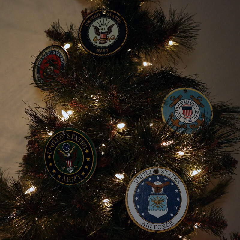 Armed Services Ornaments