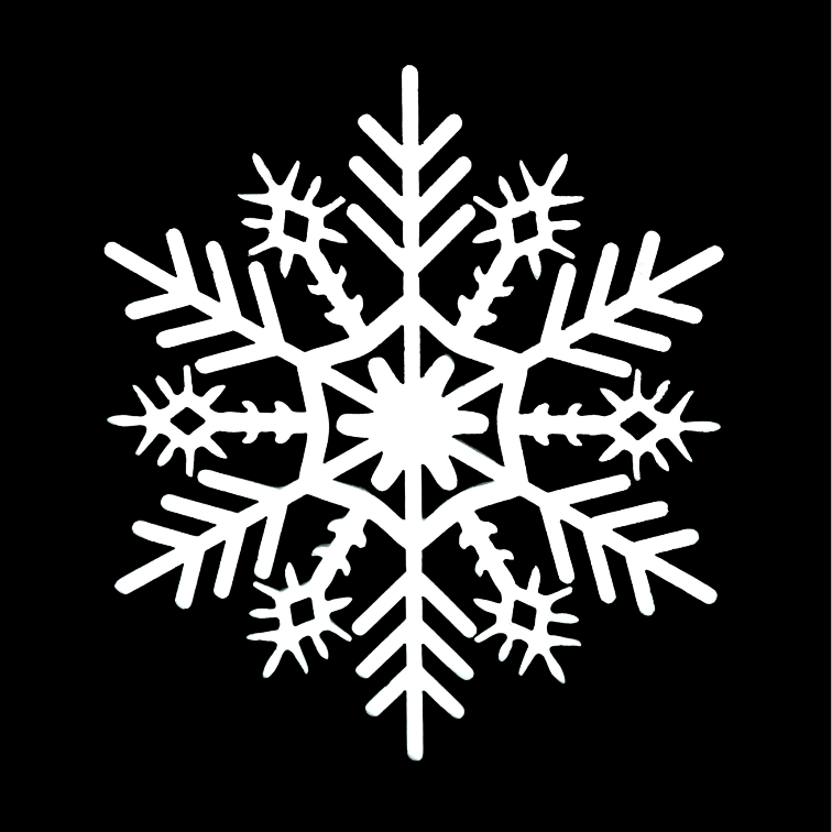 Bulk Ornaments, Snowflake Delicate
