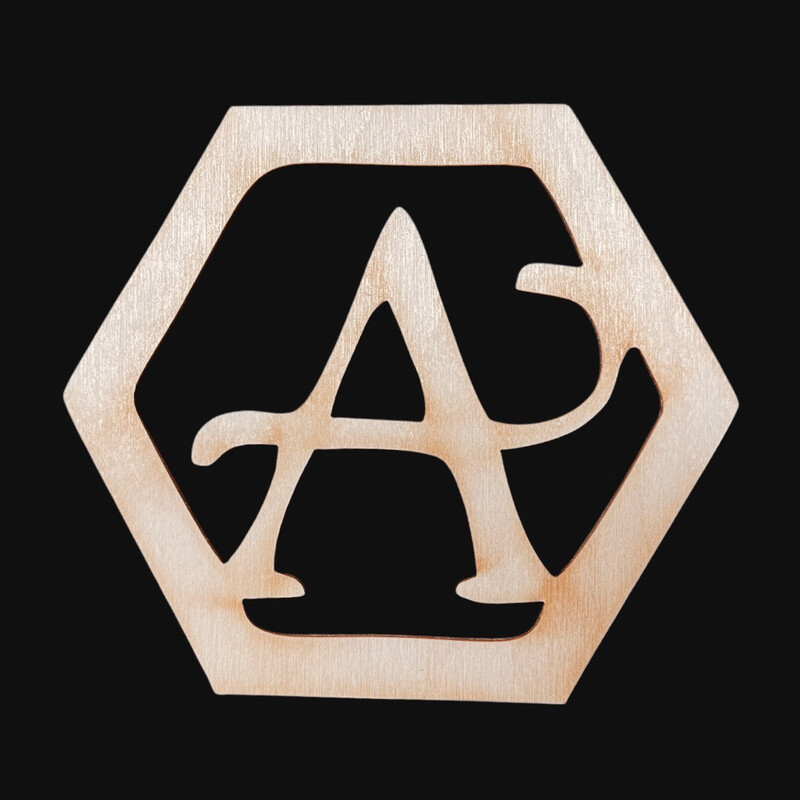 Hex Monogram Letters