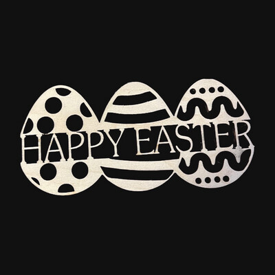 Bulk Ornaments, Happy Easter Eggs
