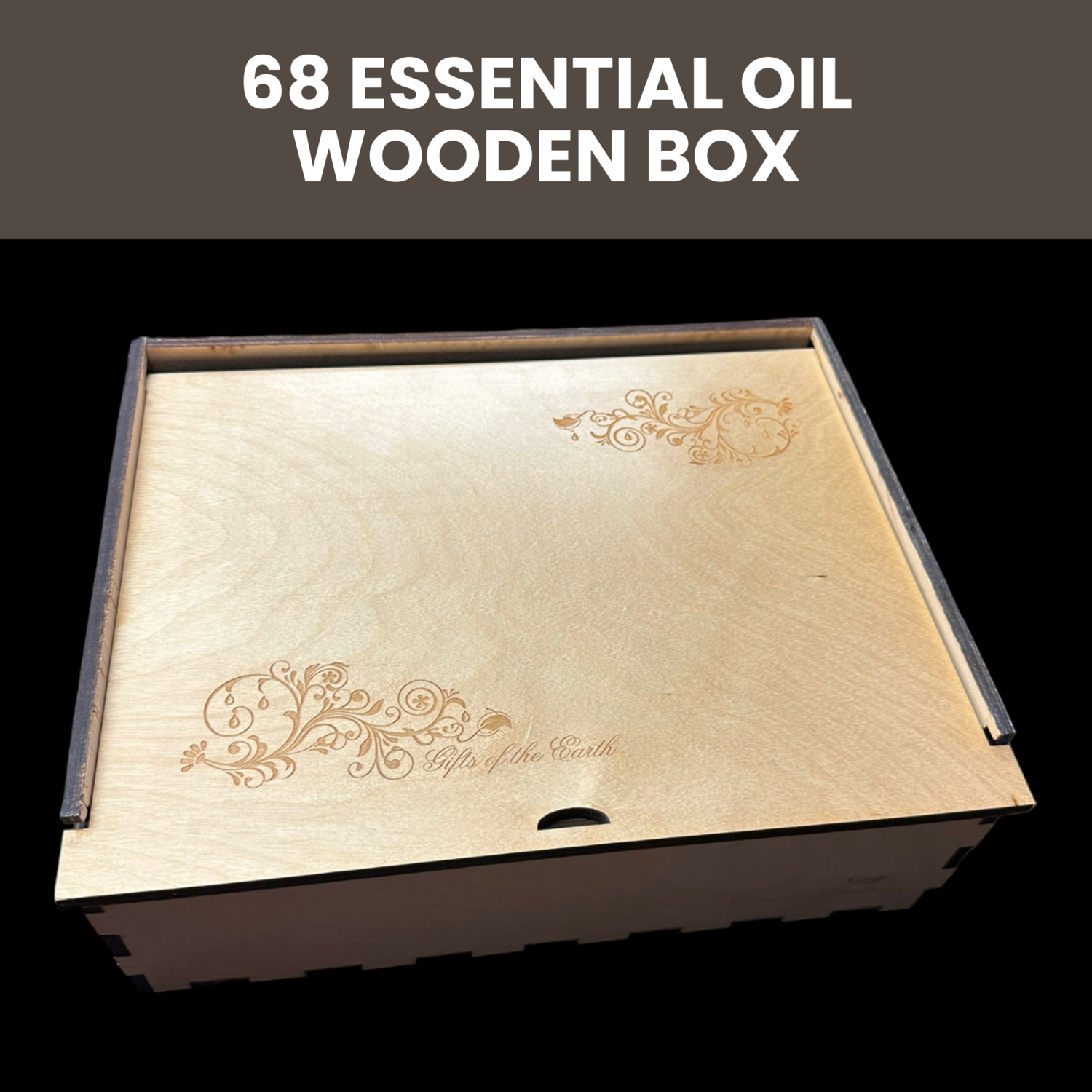 Large 68 Essential Oil Storage Box