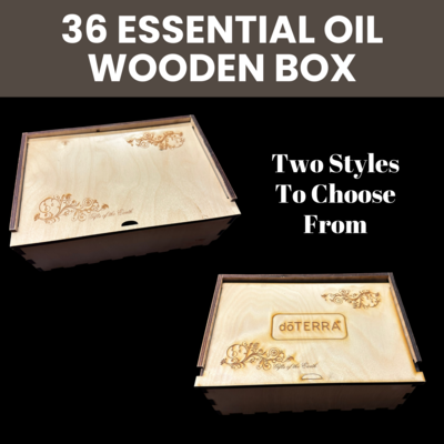 Medium 36 Essential Oil Storage Box