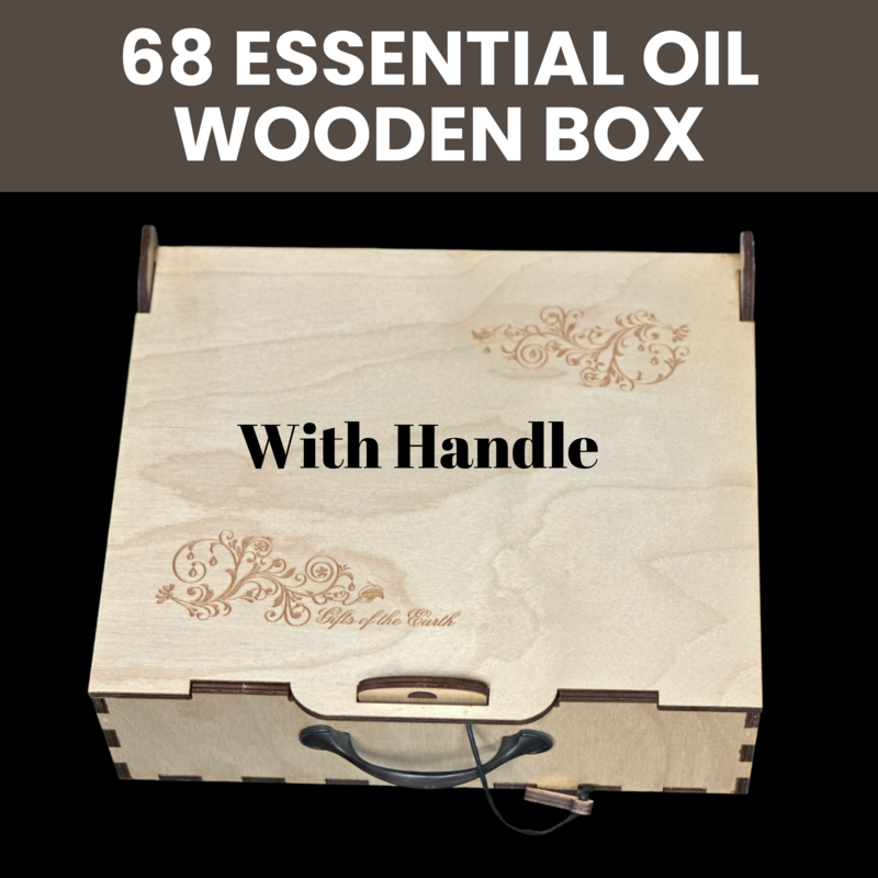 Large 68 Essential Oil Storage Box with Handle