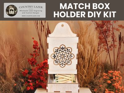 Matchbox Holder DIY Kit