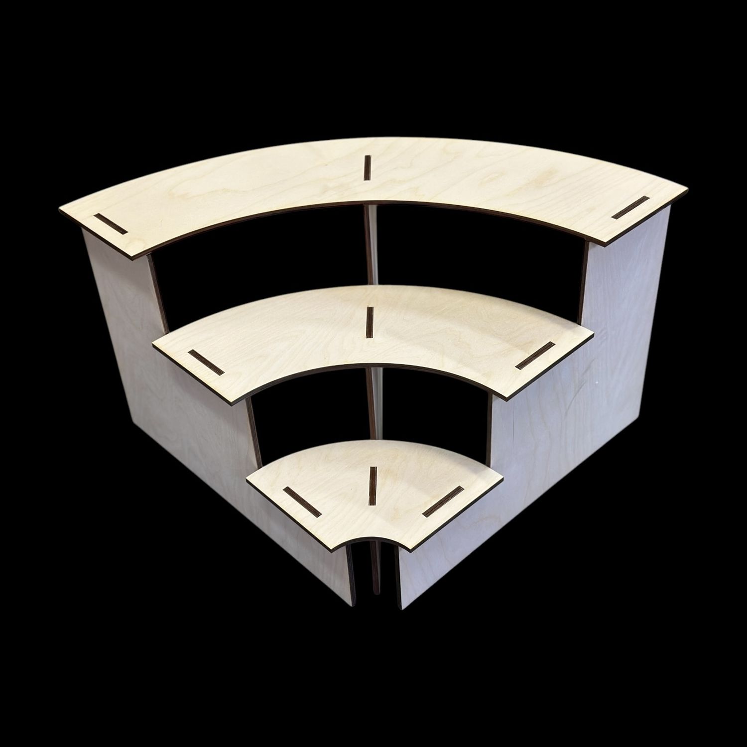 Curved Corner Retail Display Kit
